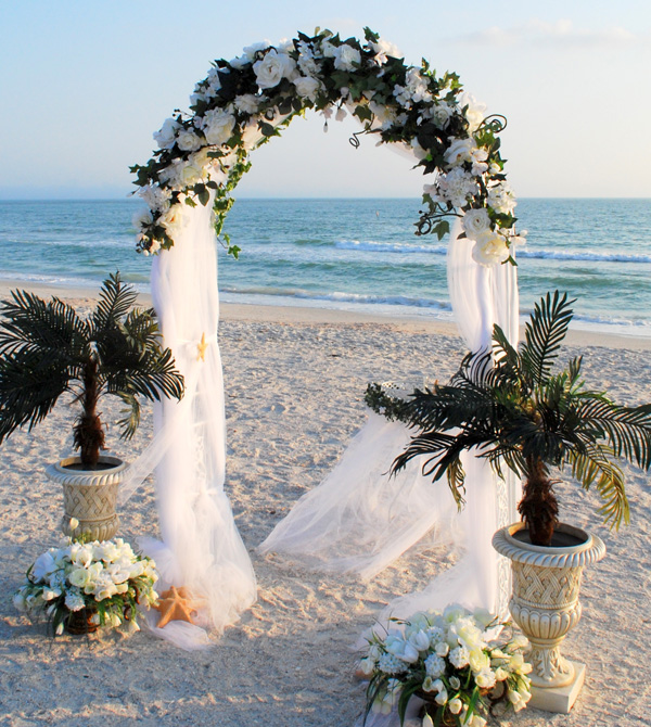 Un arrangement floral pour un mariage en plein air !